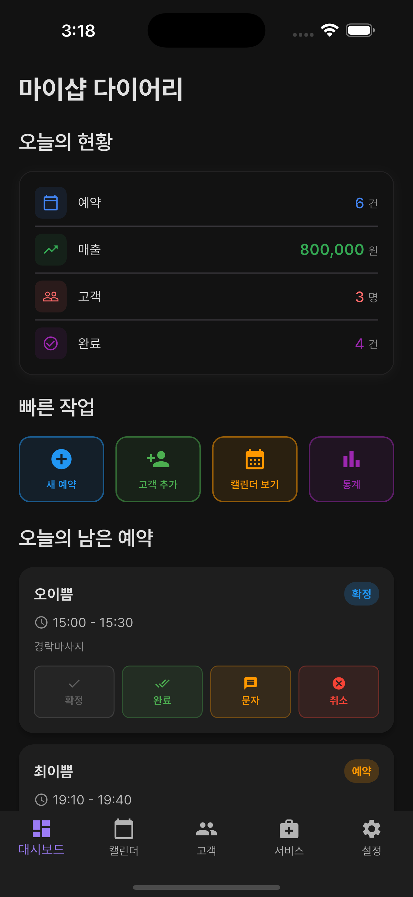 MyShop Diary - Reports